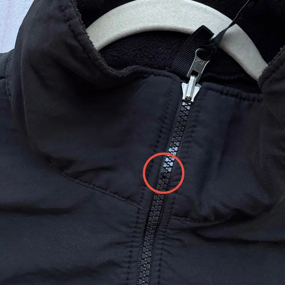 The North Face Denali Mens Size XL Full Zip Polartec Fleece Jacket Black